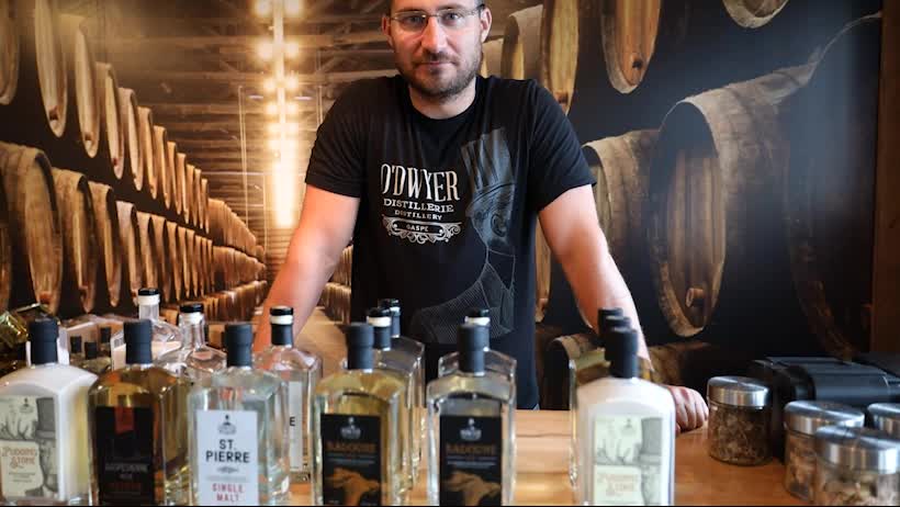 Se lancer en affaires: Michael Briand – Distillerie O’Dwyer à Gaspé